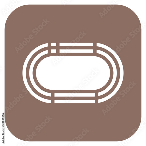 Relay Exchange Zone icon vector image. Can be used for Track and Field.