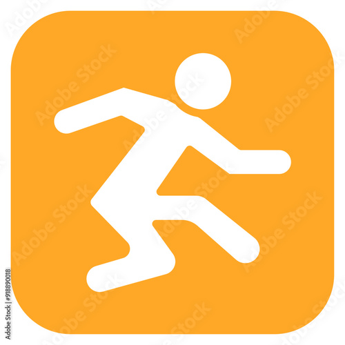 Steeplechase icon vector image. Can be used for Track and Field.