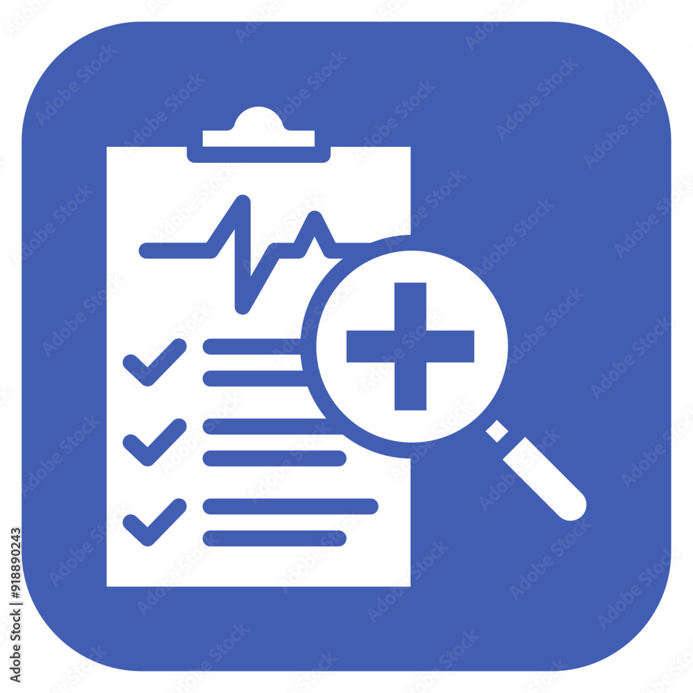 Diagnosis icon vector image. Can be used for ADHD. Diagnosis icon vector image. Can be used for ADHD.