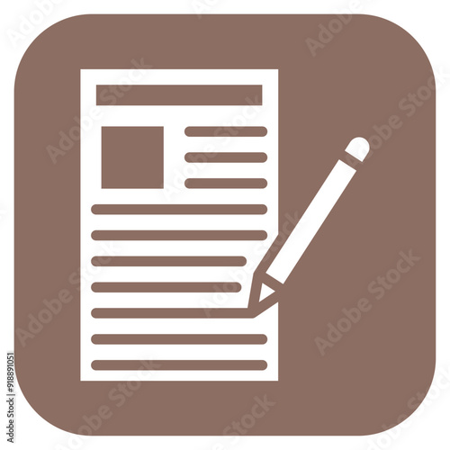 Editorial Cartoon icon vector image. Can be used for Press Freedom Day.
