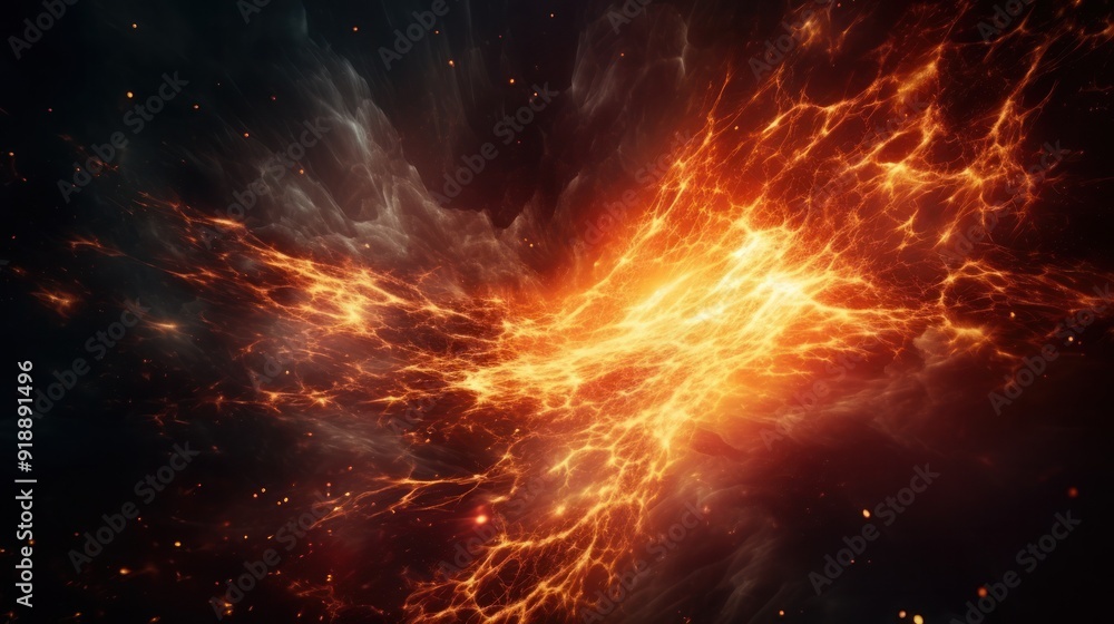 High-resolution capture of fiery sparks scattering High-resolution capture of fiery sparks scattering