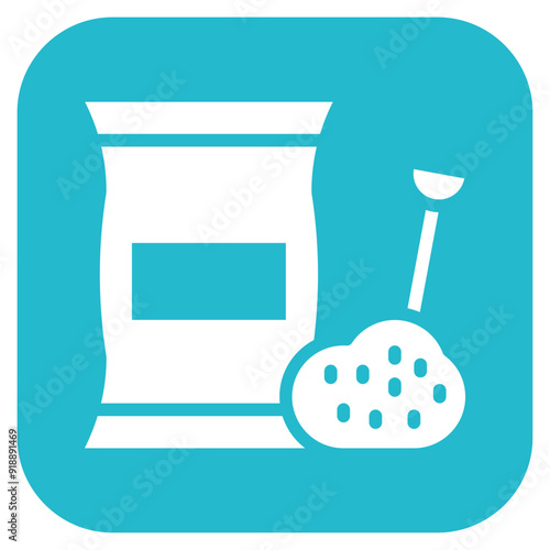 Cement icon vector image. Can be used for Raw Metrial.
