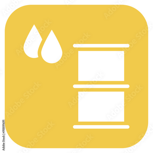 Oil icon vector image. Can be used for Raw Metrial.