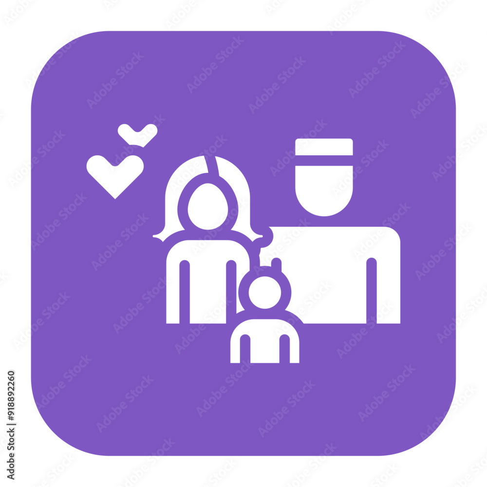 Family Bond icon vector image. Can be used for Inheritance. Family Bond icon vector image. Can be used for Inheritance.
