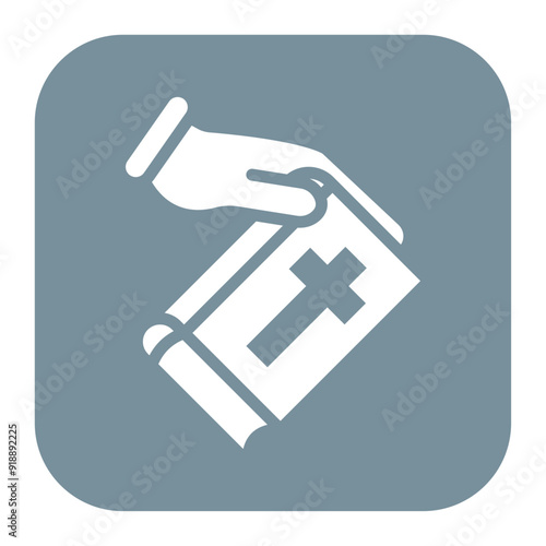 Bestowal icon vector image. Can be used for Inheritance.