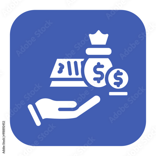 Handover icon vector image. Can be used for Inheritance.