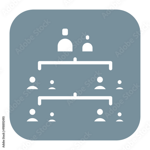 Line of Descent icon vector image. Can be used for Inheritance.