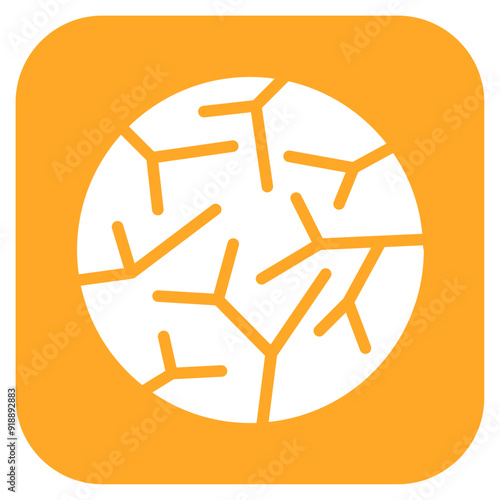 Dry Skin icon vector image. Can be used for Allergy Symptoms.