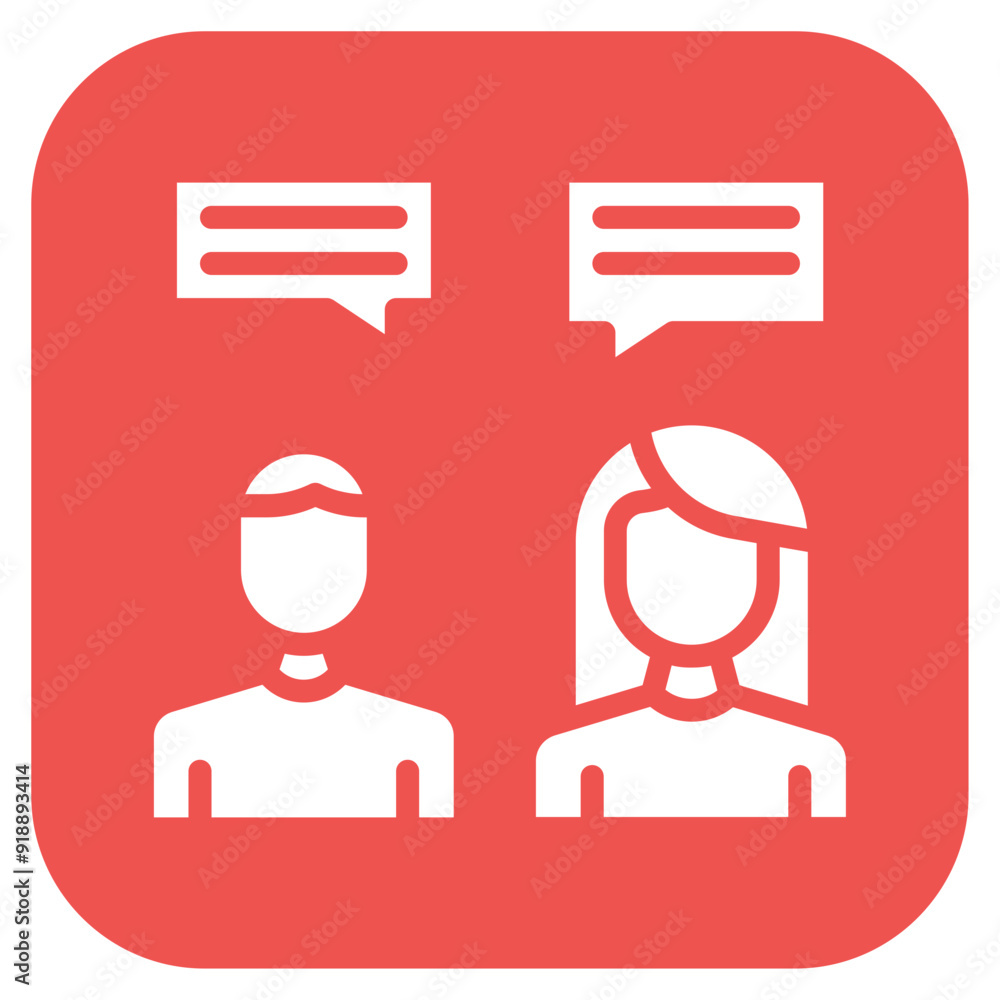 Interactions icon vector image. Can be used for Social Relationship. Interactions icon vector image. Can be used for Social Relationship.