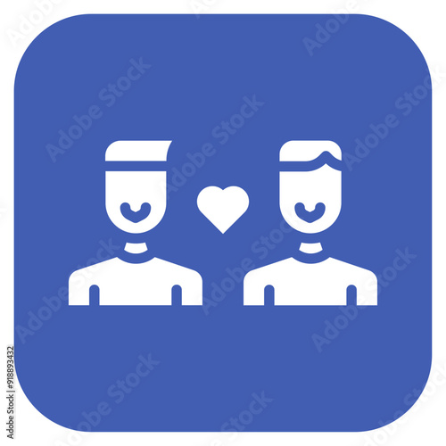 Friends icon vector image. Can be used for Social Relationship.