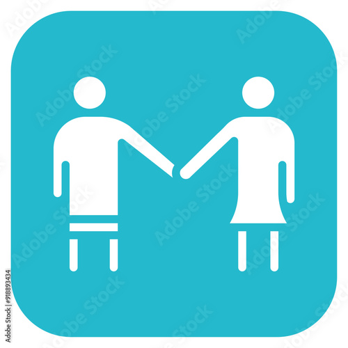 Kindred Spirits icon vector image. Can be used for Social Relationship.