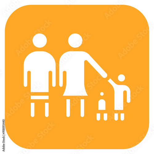 Family icon vector image. Can be used for Social Relationship.