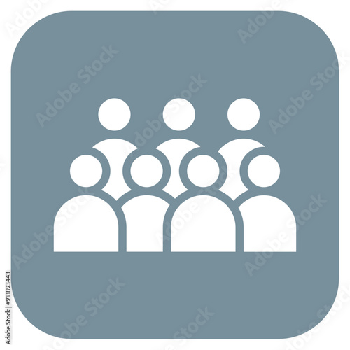 Groups icon vector image. Can be used for Social Relationship.