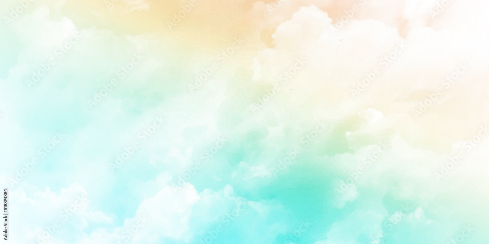 Nature of pastel sky with cumulus cloud in the day background Nature of pastel sky with cumulus cloud in the day background
