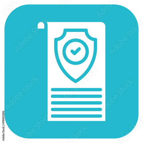 Permission icon vector image. Can be used for Compilance and Regulation.