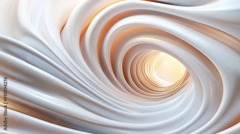 3D minimal wallpaper with abstract smooth lines and light play 3D minimal wallpaper with abstract smooth lines and light play