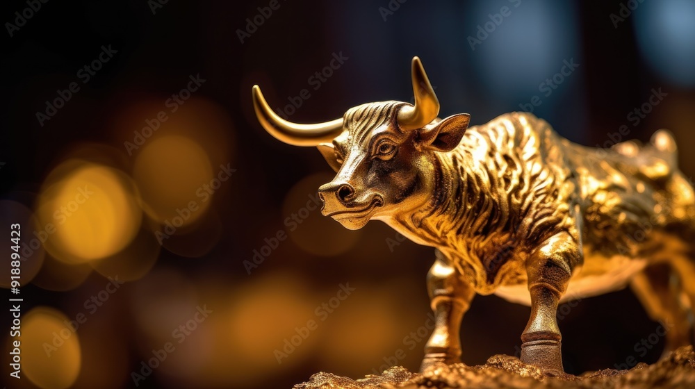 Golden Bull Statue Golden Bull Statue