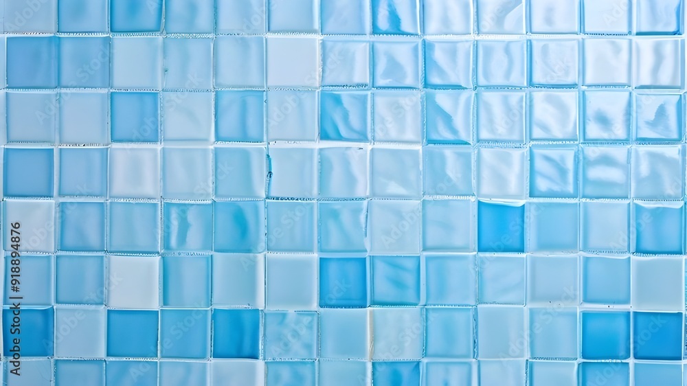 Blue ceramic tile wall or floor background. Design wallpaper copyspace
Blue ceramic tile wall or floor background. Design wallpaper copyspace