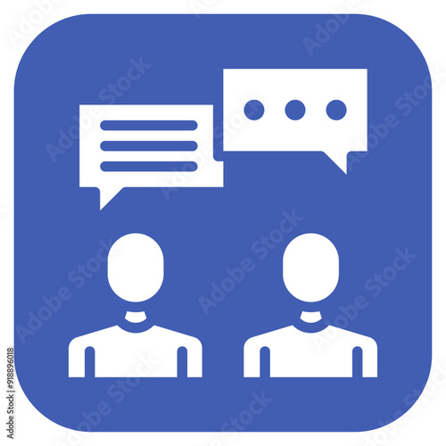 Communication icon vector image. Can be used for Data Science.