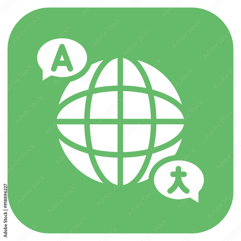Language icon vector image. Can be used for Data Science. Language icon vector image. Can be used for Data Science.