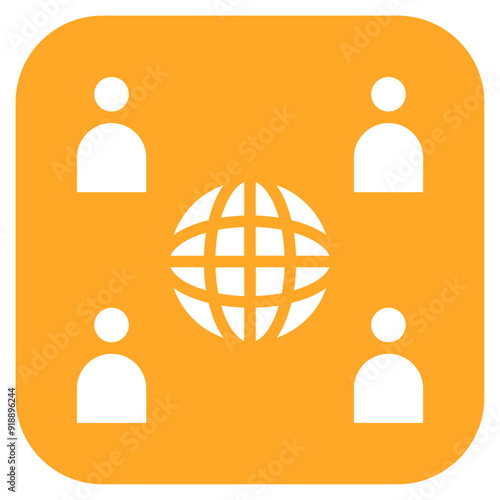 Outsourcing icon vector image. Can be used for Data Science.