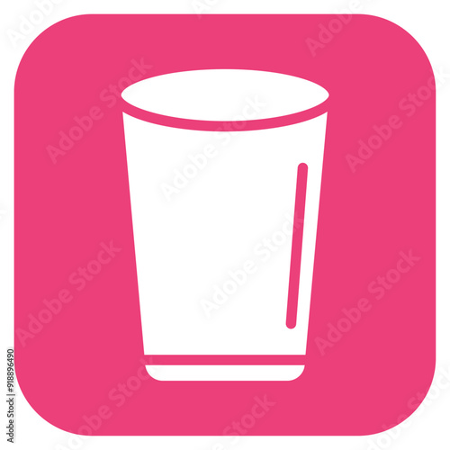 Empty Cup icon vector image. Can be used for Burnout.