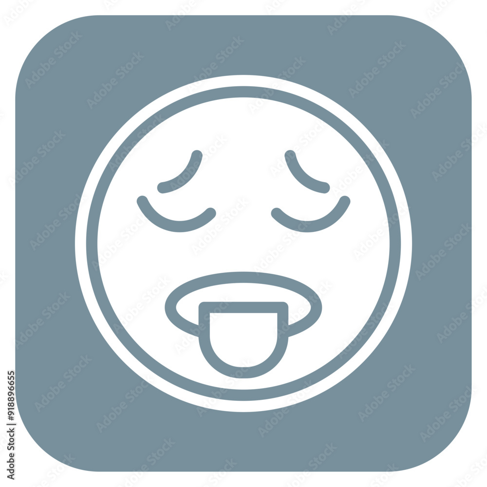 Exhausted icon vector image. Can be used for Burnout. Exhausted icon vector image. Can be used for Burnout.