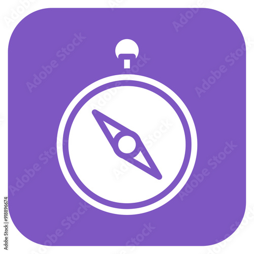 Lost Compass icon vector image. Can be used for Burnout.