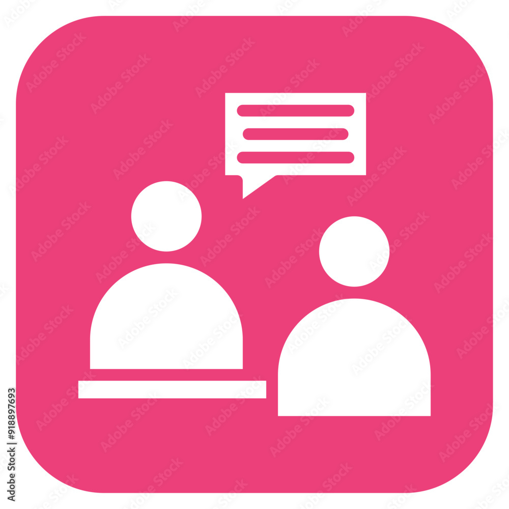 Consultation icon vector image. Can be used for Plastic and Cosmetic Surgery. Consultation icon vector image. Can be used for Plastic and Cosmetic Surgery.