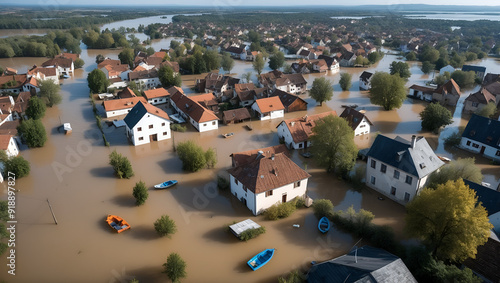 Devastating Flooding Overwhelms Homes and Streets, Causing Unprecedented Damage and Displacement photo