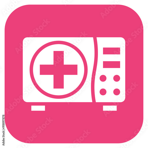Sterilization icon vector image. Can be used for Plastic and Cosmetic Surgery.