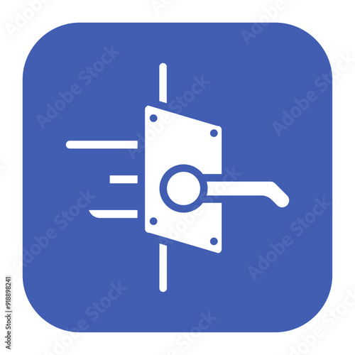 Residential locksmith icon vector image. Can be used for Locksmith.