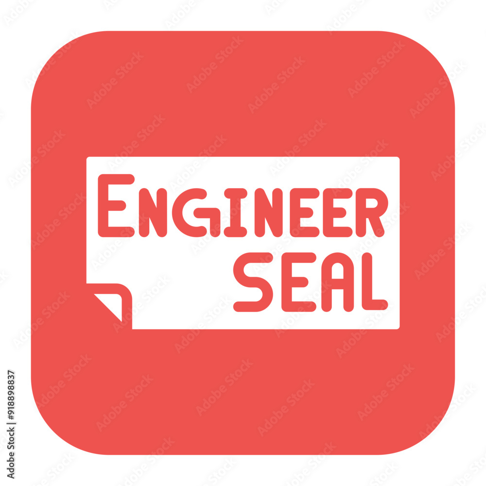 Engineer Seal icon vector image. Can be used for Engineer in Mechanics. Engineer Seal icon vector image. Can be used for Engineer in Mechanics.