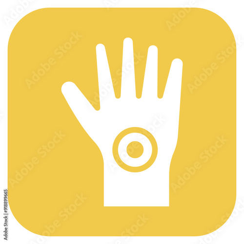 Wrist Pain icon vector image. Can be used for Body Ache.