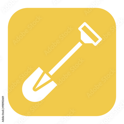 Shovel icon vector image. Can be used for Mining And Crafting.