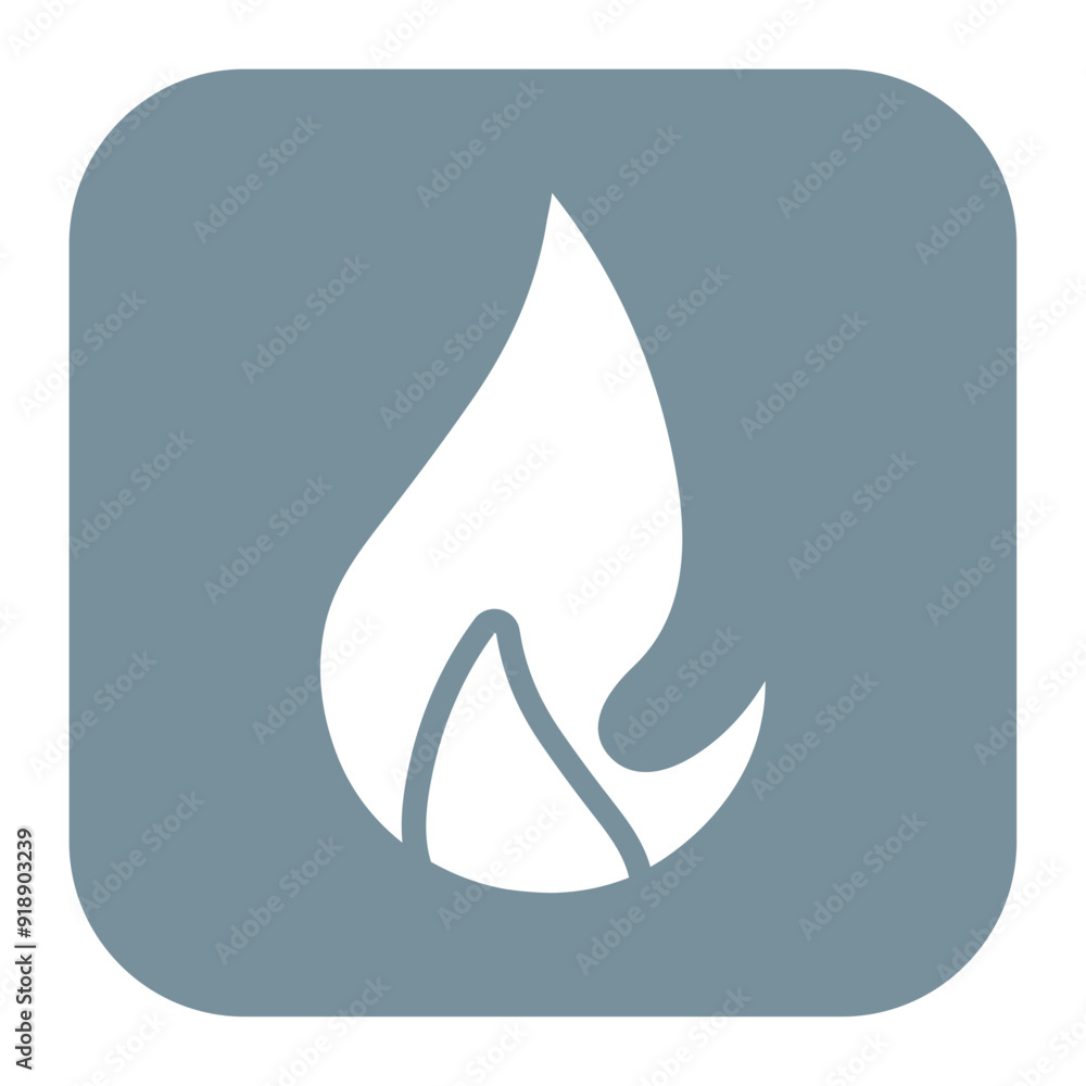 Gas Flame icon vector image. Can be used for Oil And Gas. Gas Flame icon vector image. Can be used for Oil And Gas.