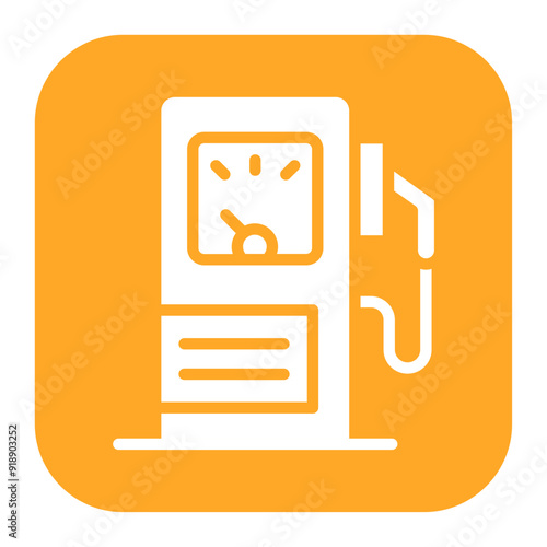 Gas Pump icon vector image. Can be used for Oil And Gas.