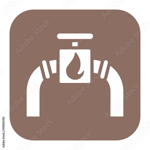 Natural Gas icon vector image. Can be used for Oil And Gas.