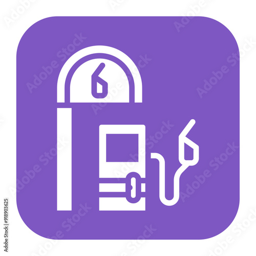 Petrol Station icon vector image. Can be used for Oil And Gas.