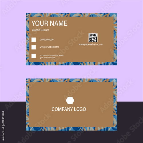 business card Layout