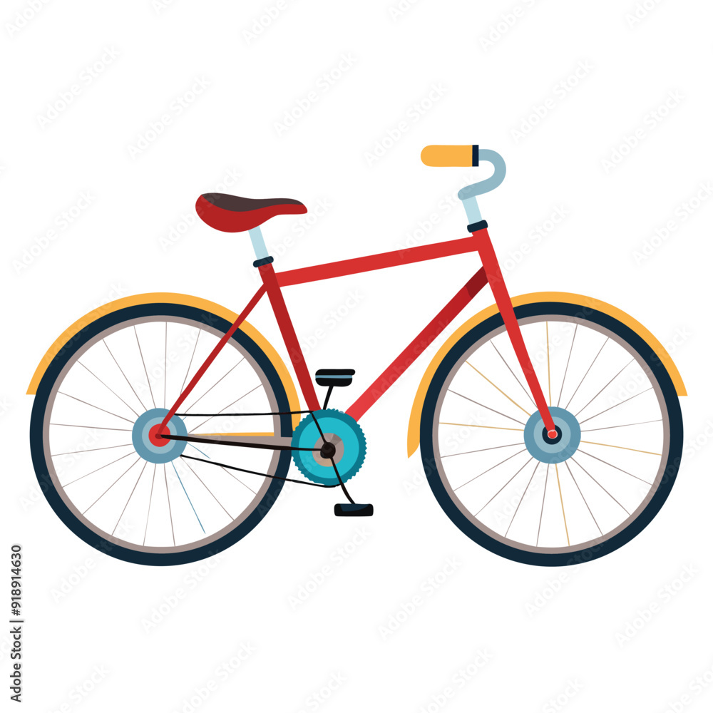 bicycle isolated on white background bicycle isolated on white background