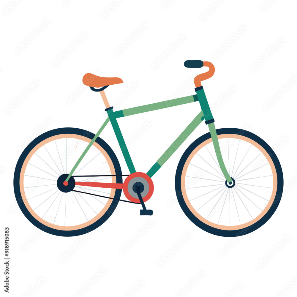 bicycle isolated on white background bicycle isolated on white background