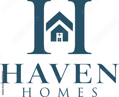 logo with house