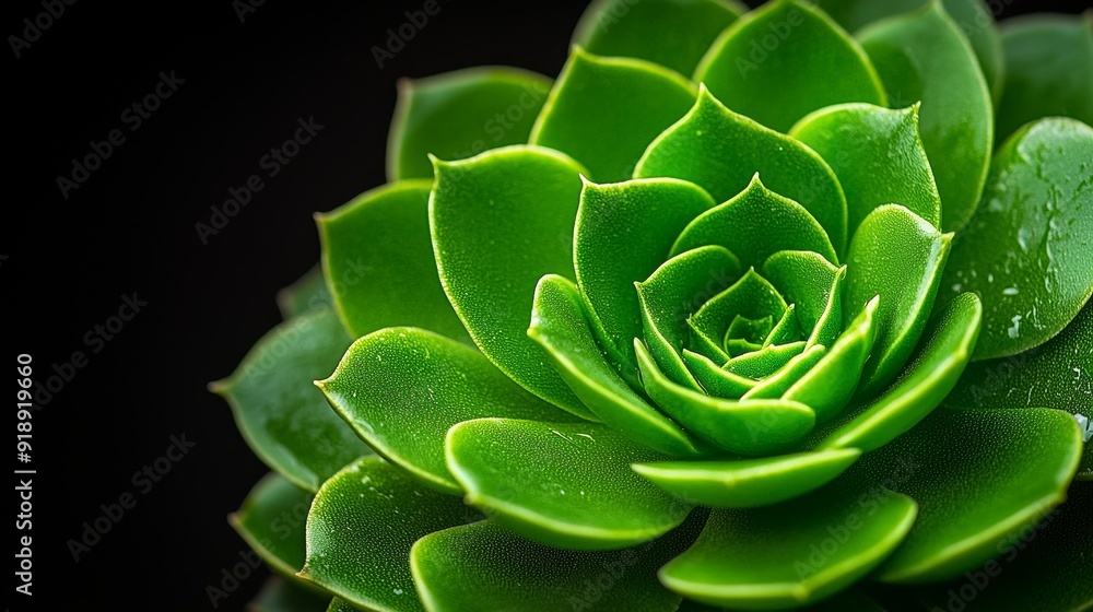 Close-up of intricate pattern in succulent rosette Close-up of intricate pattern in succulent rosette