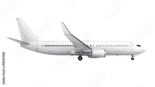 airplane isolated on white