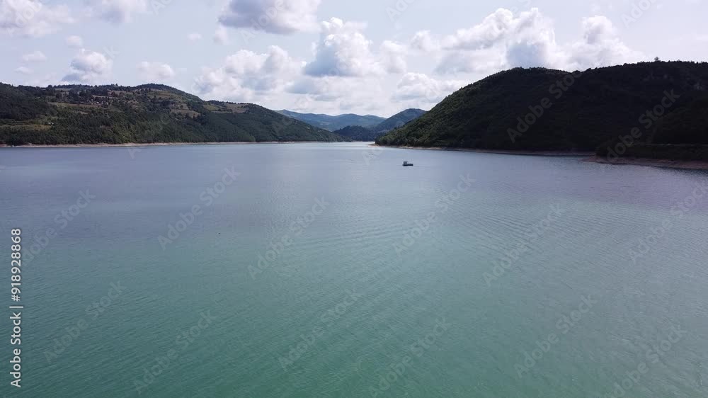 A beautiful picture of a clean lake. A beautiful picture of a clean lake.