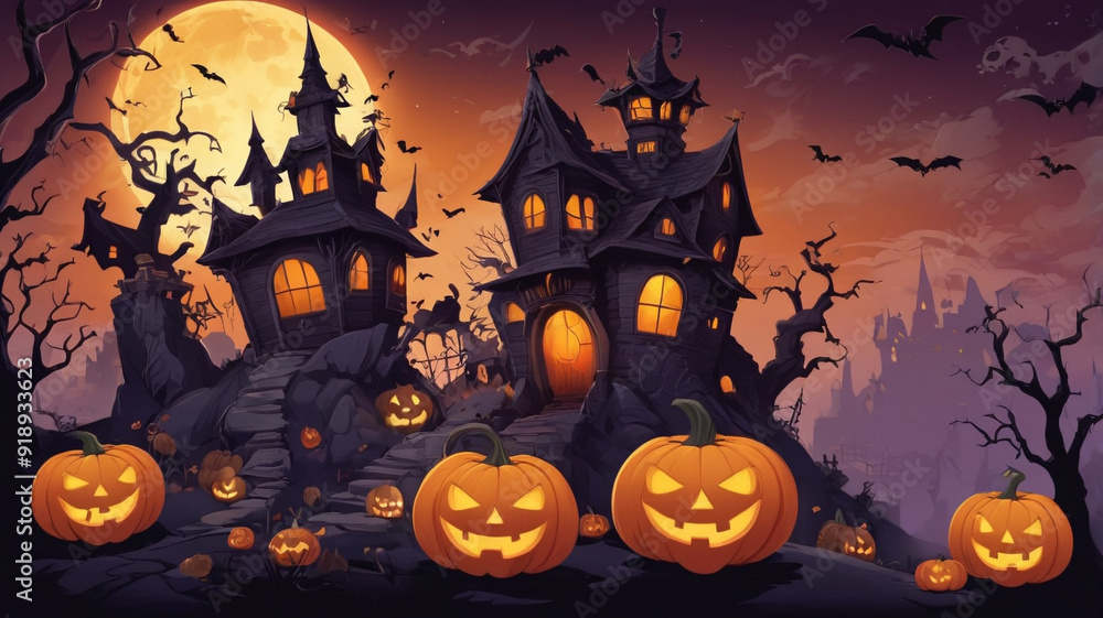 halloween cartoon vectors halloween cartoon vectors