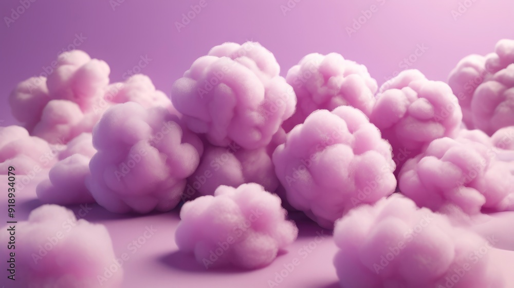 Blurry violet cotton candy background with candyfloss texture Blurry violet cotton candy background with candyfloss texture