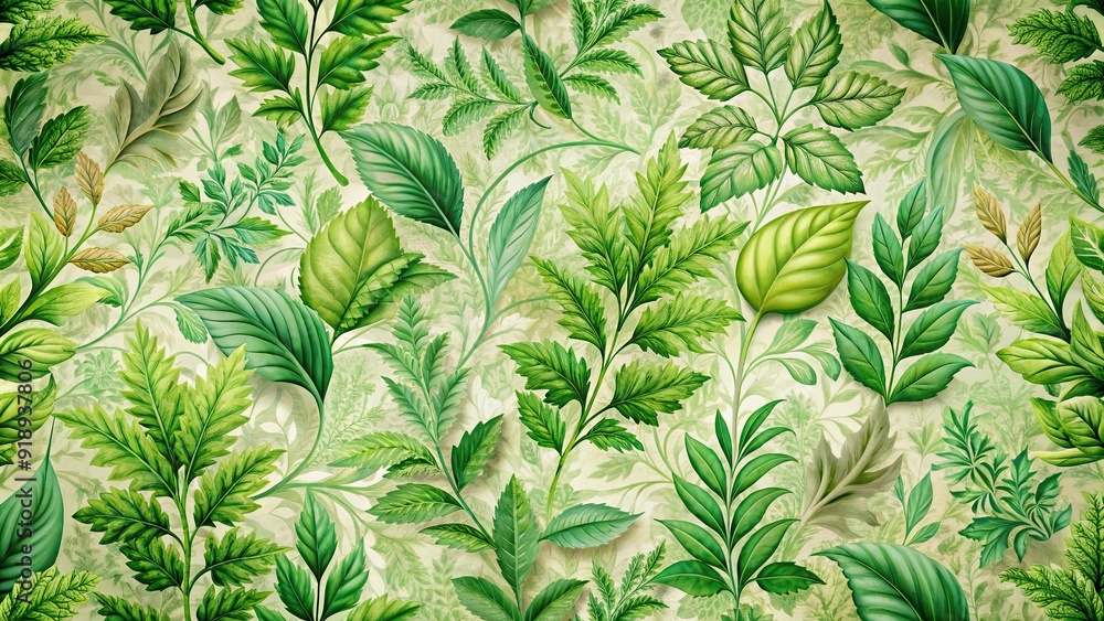 Intricate patterns of green leaves on a floral background wallpaper, green, leaves, intricate, patterns, floral, background Intricate patterns of green leaves on a floral background wallpaper, green, leaves, intricate, patterns, floral, background