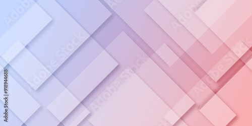 pink gradient background with seamless dynamic minimalistic geometric lines and elegant background. Abstract white rectangle shape background. Banner, posters, cards, website. Vector illustration.